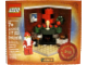 Original Box No: 3300002  Name: Fire Place Scene (Limited Edition 2011 Holiday Set (2 of 2))