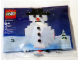 Original Box No: 40003  Name: Snowman polybag