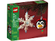 Original Box No: 40572  Name: Penguin & Snowflake