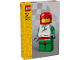 Original Box No: 40819  Name: Up-Scaled Racing Driver Minifigure