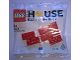 Original Box No: 624210  Name: LEGO House 6 Bricks polybag