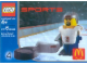 Original Box No: 7919  Name: McDonald's Sports Set Number 4 - White Hockey Player #5 polybag