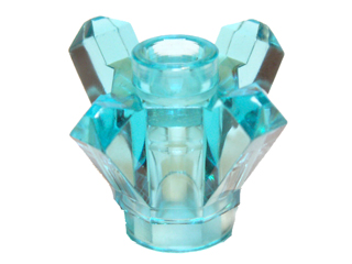 bleu clair transparent 4 x LEGO 11127 Roche Cristal Rock Crystal NEUF NEW 