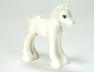 kleines Pferd horse brown Fohlen Town Class Lego ® 1x Pony braun 30032 