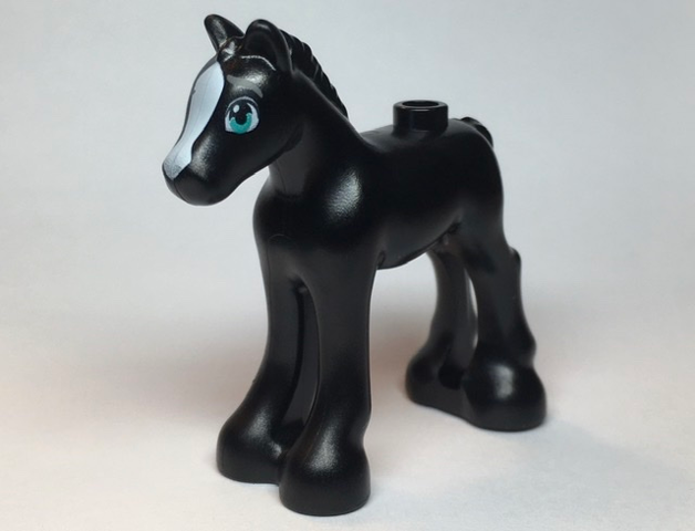 Foal Friends LEGO Animal Black Horse