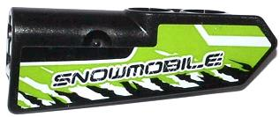 LEGO NEW STICKER FOR SET 42021 SNOWMOBILE SET GREEN AND BLACK