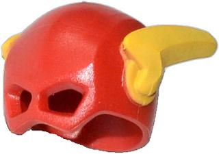Headgear Helmet with Eye Holes and Gold Wings LEGO The Flash Minifigure
