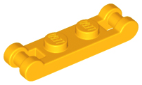 NEU 10 Stück LEGO® 18649 Platten 1X2 mit 2 Griffe Schwarz 