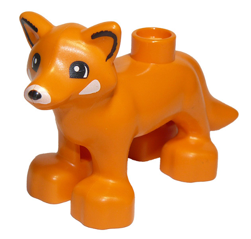 Duplo Fox Animal LEGO Orange Duplo