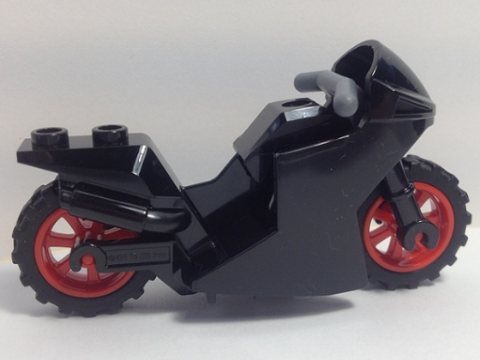 Lego ® Accessoire Minifig Chassis Moto Noir Black Base Motorbike ref 18896 NEW 