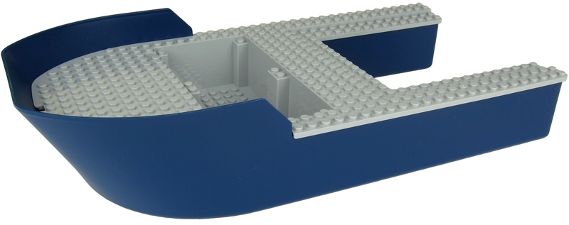 Lego 1 Dark Bluish Gray 7x6 wedge plate boat wings ship NEW 