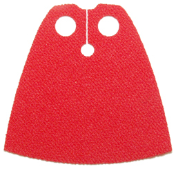 Minifigure Cape Cloth, Standard - Spongy Stretchable Fabric - 3.9 