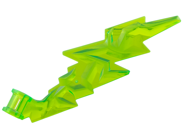 Wave Angular Single with Axle Hole End (Lightning Bolt