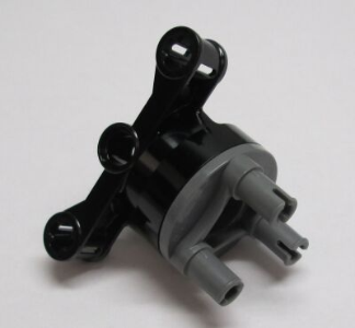 Pin/Axle Holes New LEGO Technic EV3,NXT Blk 2 x Steering Wheel Hub Kit