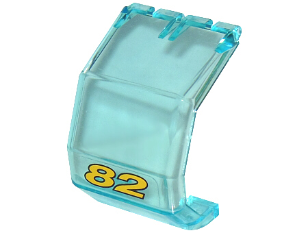 6597 10159... Pare brise Helicoptere LEGO TrLtBlue  helicopter windscreen 2483 