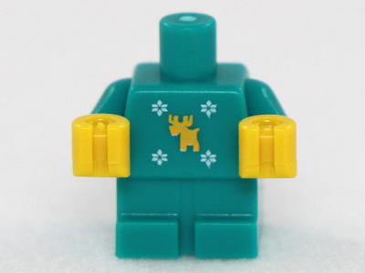 NEW GENUINE LEGO Turquoise Baby with Carrier Bottle GENUINE Minifigure Moose
