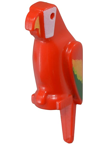 animal Lego ® 2x Papagei parrot red rot Piraten 2546p01 