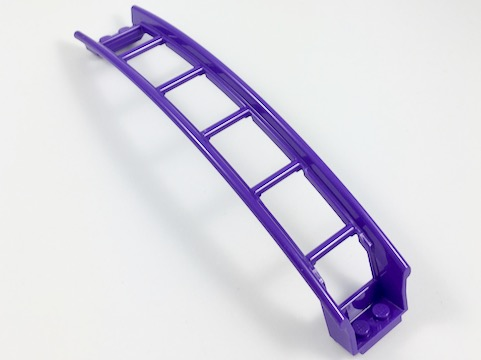 26559 Purple 6B Elev 2 x Roller Coaster Track Lg Lower Ramp New LEGO