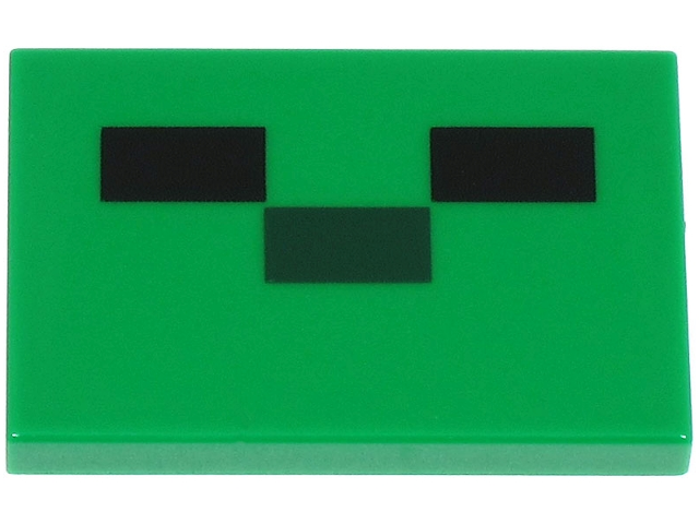 LEGO PART 3070bpr0161 Tile 1 x 1 with Minecraft Ender Eye Print