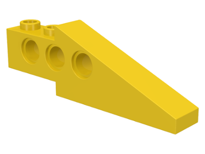 LEGO 6 x Schrägstein 3 Loch weiß White Technic Slope 33 6x1x1 2/3 Long 2744 