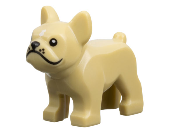 Lego figure Dog Bull Doge Ochre 337 # 