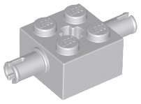 Choose Quantity Lego Brick Brique 2x2 Pin Axle Hole 6232 Gray/Gris/Grau