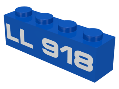 LEGO® 1x LL 918 Space Classic bedruckt Set 918 3010p918 K07 