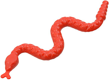 8X Lego® 30115 Schlangen Snake Rot Red NEU 