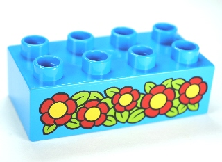LEGO DUPLO fleurs x 10