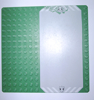 LEGO Straßenplatte grün Green Baseplate Road 16x16 Driveway Police 30225pb01 
