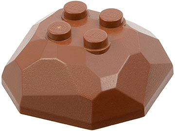 Lego 53933 53935 Rock Stone 4x4 as a set or individually selection 81