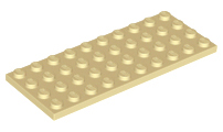 LEGO 4 x Basisplatte Platte alt dunkelgrau Dark Gray Basic Plate 4x10 3030 