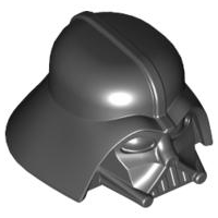 Lego Helm Darth Vader in schwarz für Minifigur Figur 30368 Star Wars Neu 