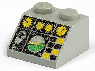 LEGO Dachstein hellgrau # 3039pc3 Slope 45 2 x 2 mit Horizont Anzeige 