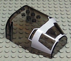 Windscreen 8 x 6 x 3 Curved Top Angled Canopy with Life on