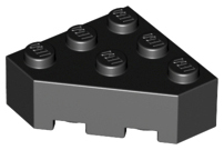 Lego Keilstein Eck Platte schwarz - 30505 3 x 3 Wedge Black NEU / NEW 