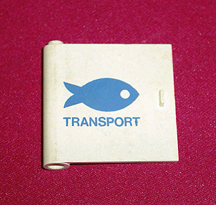 Lego® Classic Tür links rechts Fisch Transport 375 3195pb01 3194pb01 