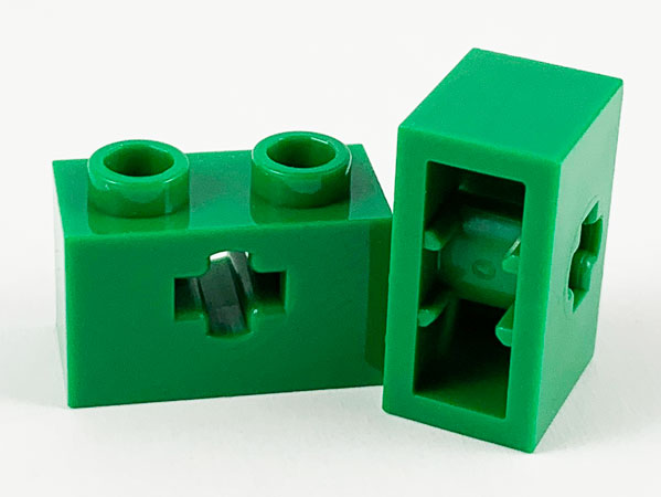 しらたま Back to the basic１&2 LEGO Yellow Brick 1 x 2 with Eyes and Mouth with Bottom Tube