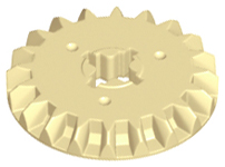 Lego Technic 2x Pinion Gear Gear 20 Tooth Bevel Beige/Tan 32198 New 