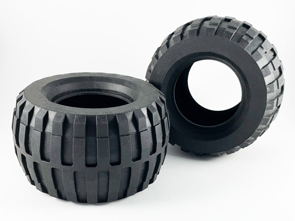 4 x Lego Technic Wheel Black Red 43.2x28 S Wheels Rim Balloon Tyre Complete Au 