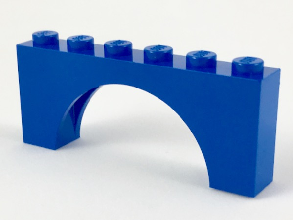 Lego Arche 1x6 x20 pièces # Dark Gris Pierre # Pont Fenêtre Mur Château 