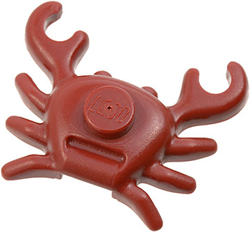 Lego Minifig Crab x 1 Red 