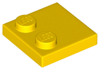 Lego 2x Kachel Modified Platte Flach Glatt 2x2 2 Hosel Weiß/White 33909 Neu 