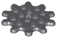 ▼ ten Plate, Round 4 x 4 Gear 10 Tooth : Part 35443 | BrickLink