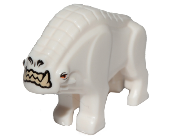 Star Wars Nouveau LEGO Part 36032 Blanc Corellian Hound avec Tan Dents X 1 