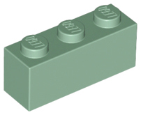 LEGO® 1x3 Steine grün verschiedene Mengen green 3622