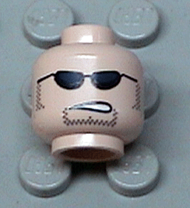 Lego 2024 sunglasses head