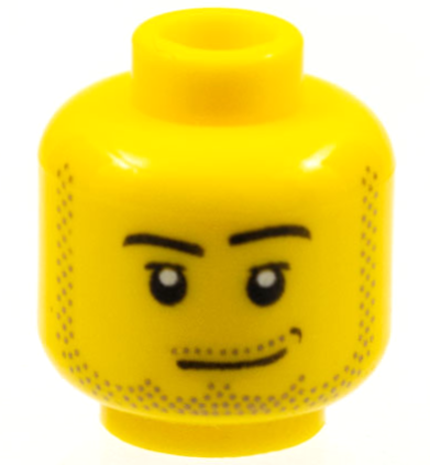 barba, Barba – 4261572 2 X giallo LEGO MINI Head No parti e pezzi 389 