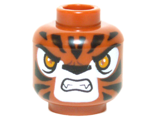 Lego outlet tiger head