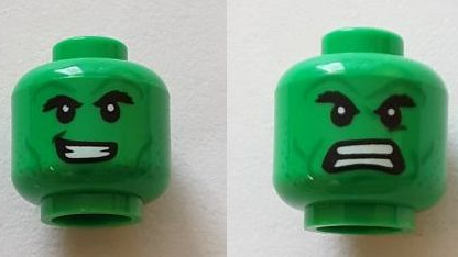 LEGO Hulk - Smile/Angry